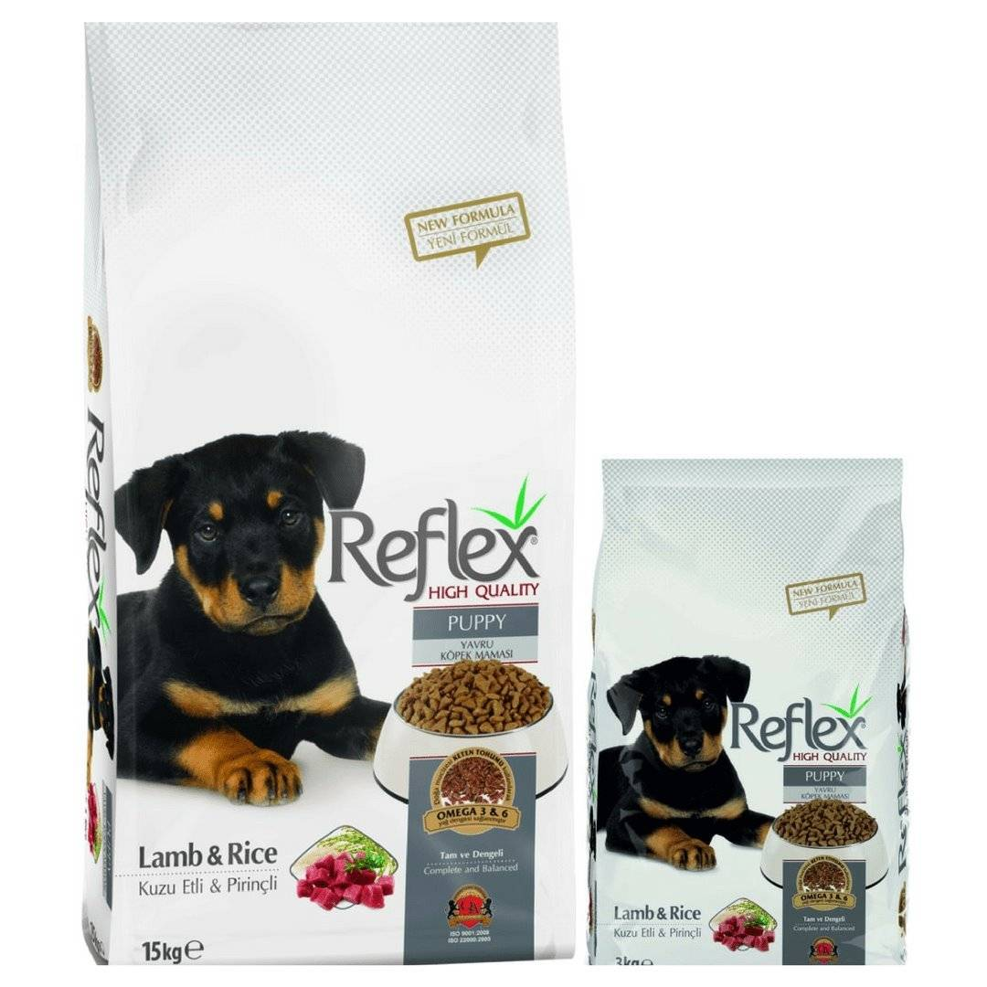 REFLEX PUPPY LAMB & RICE 3KG